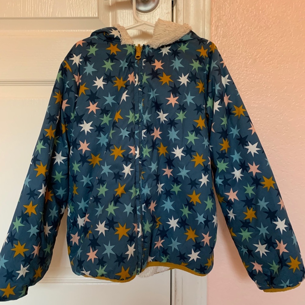 Hanna Anderson Sherpa lined jacket